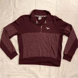 PINK by Victoria’s Secret half zip pullover